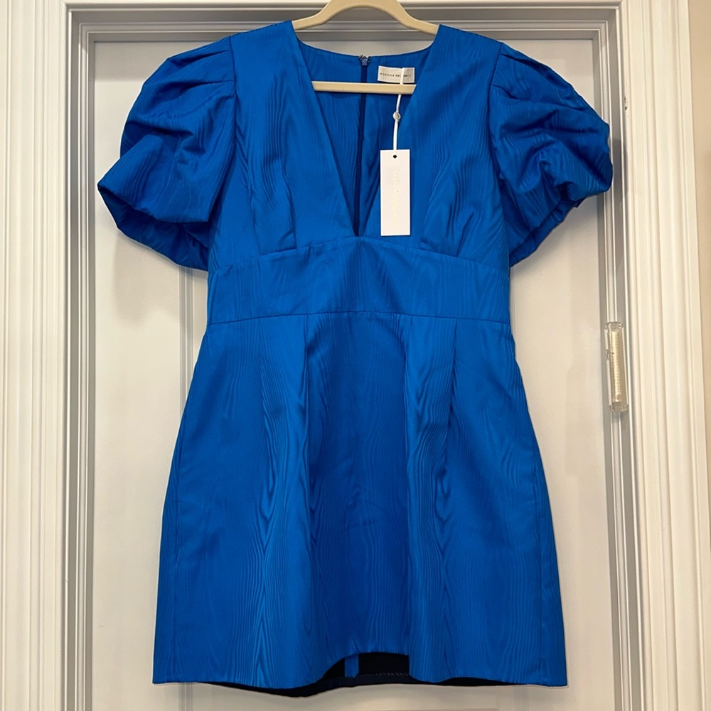 Rebecca Vallance puff sleeve mini